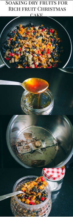 Soaking Dry Fruits for Rich Christmas Fruit Cake (1)