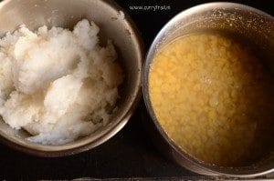 Sakkarai Pongal Step 1