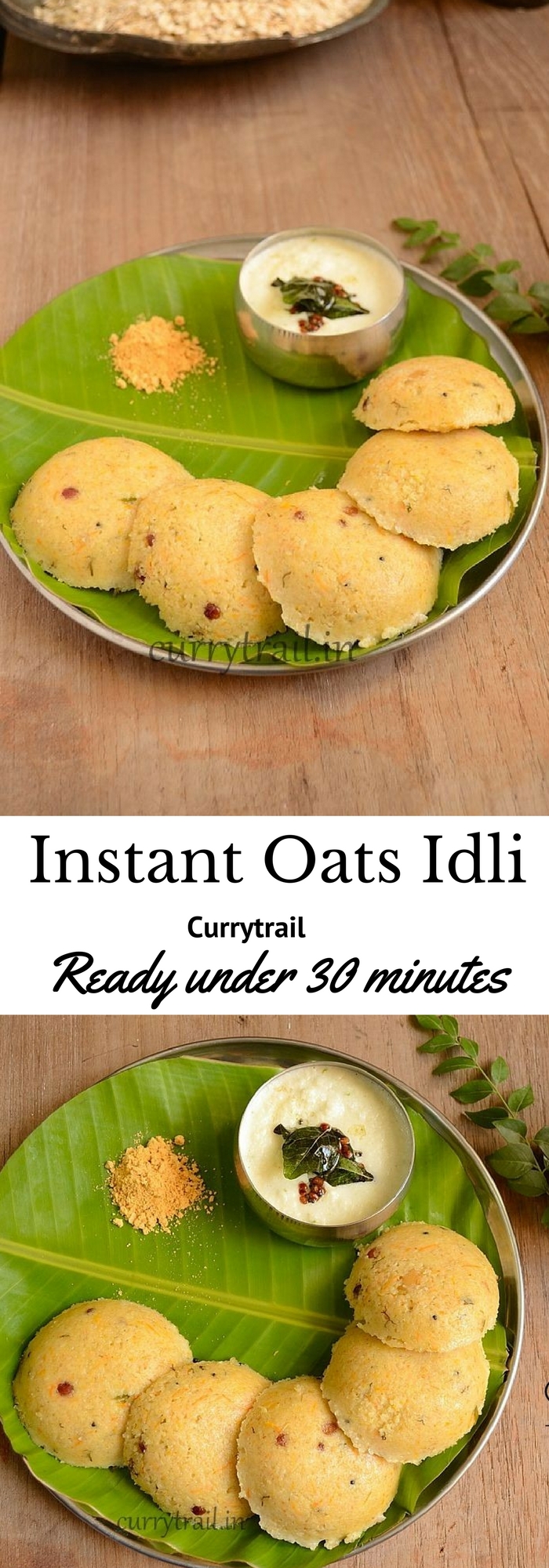 Instant Oats Idli 