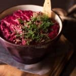 roasted beet hummus