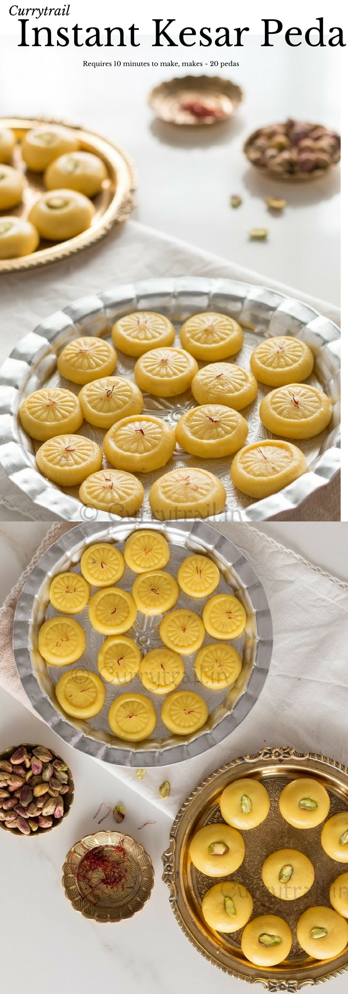 Instant Kesar Peda