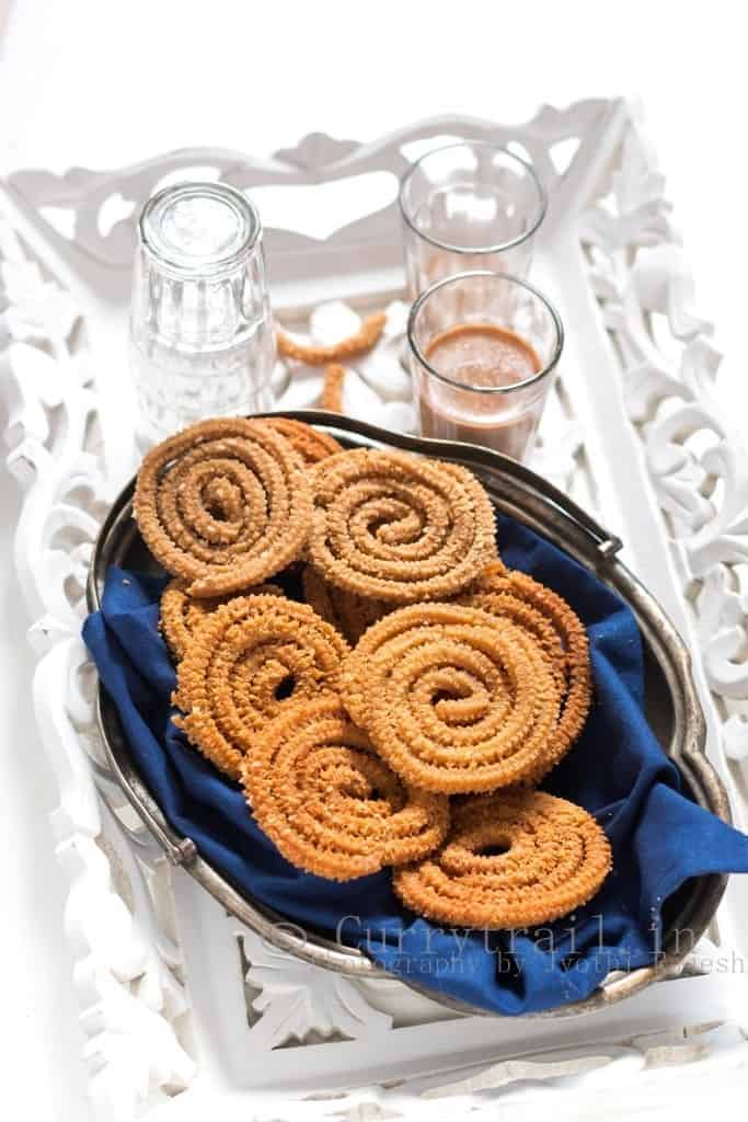 Whole wheat flour murukku