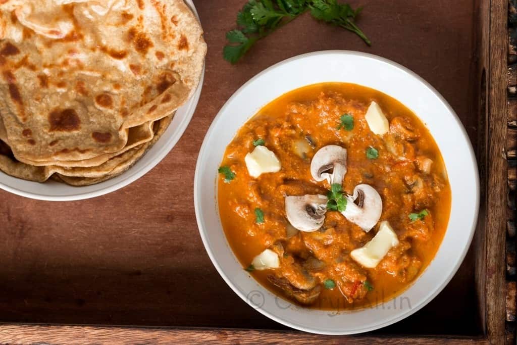 Mushroom Butter Masala Photo