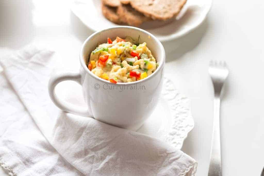 Egg Omlette in a Mug 