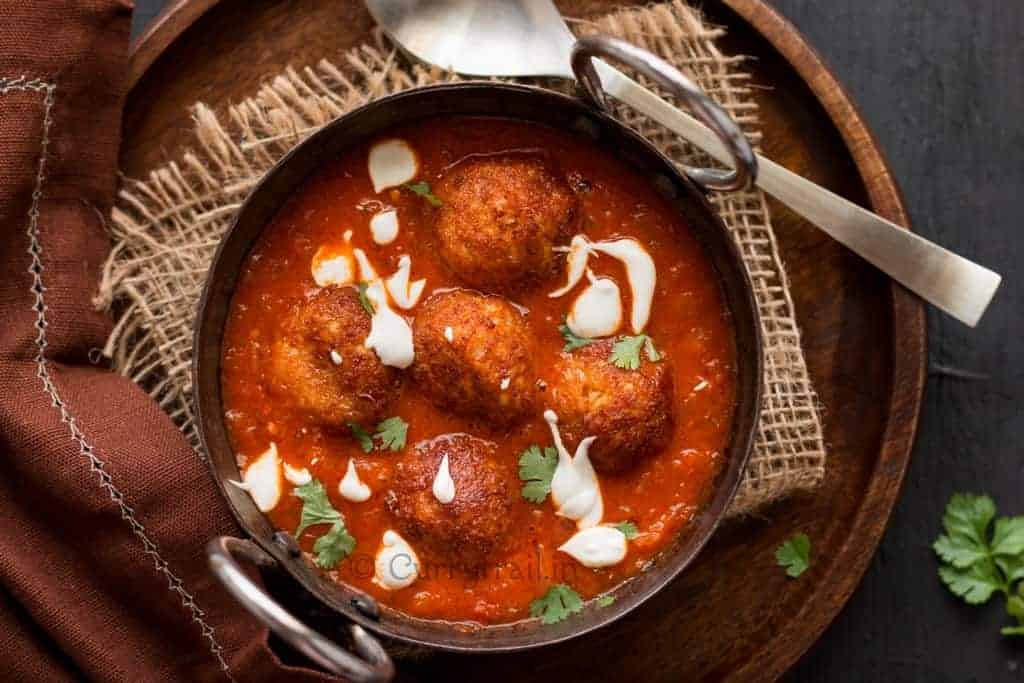 Cauliflower Paneer Kofta Curry