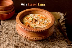 Oats and carrot Kheer