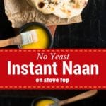 No yeast Instant Naan pin