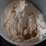 Instant Naan Mix flour and oil