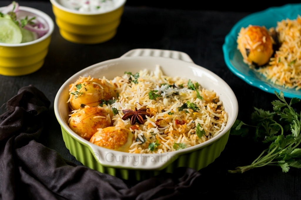 Egg Dum Biryani