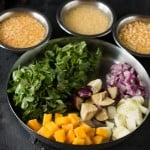 Vegetable Dhansak Prep