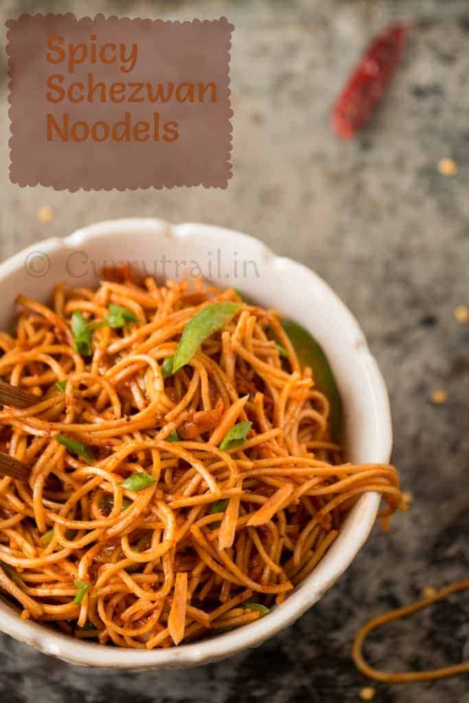 Spicy Schezwan Noodles