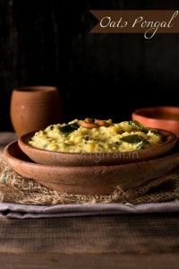 Oats Vegetable Pongal 