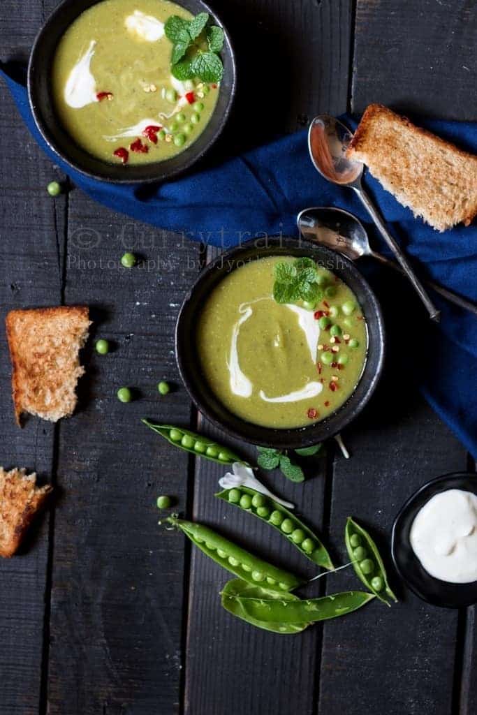 Green Peas Soup