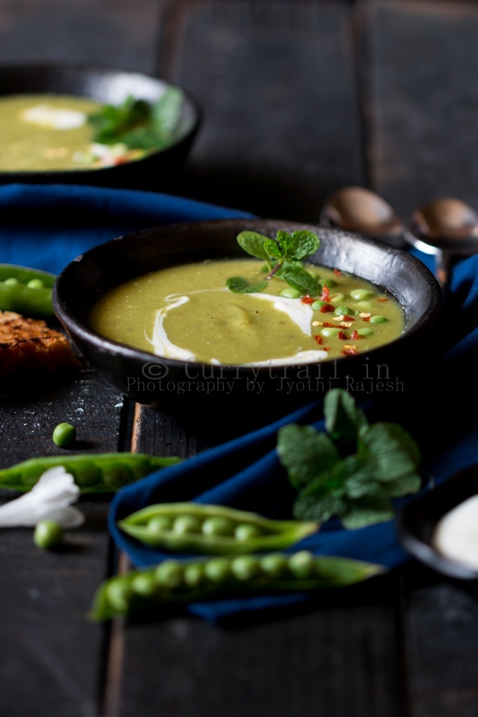 Green Peas Soup