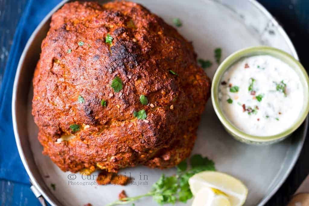 Spicy Tandoori Cauliflower