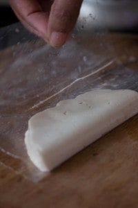 Dahi Gujiya Prep