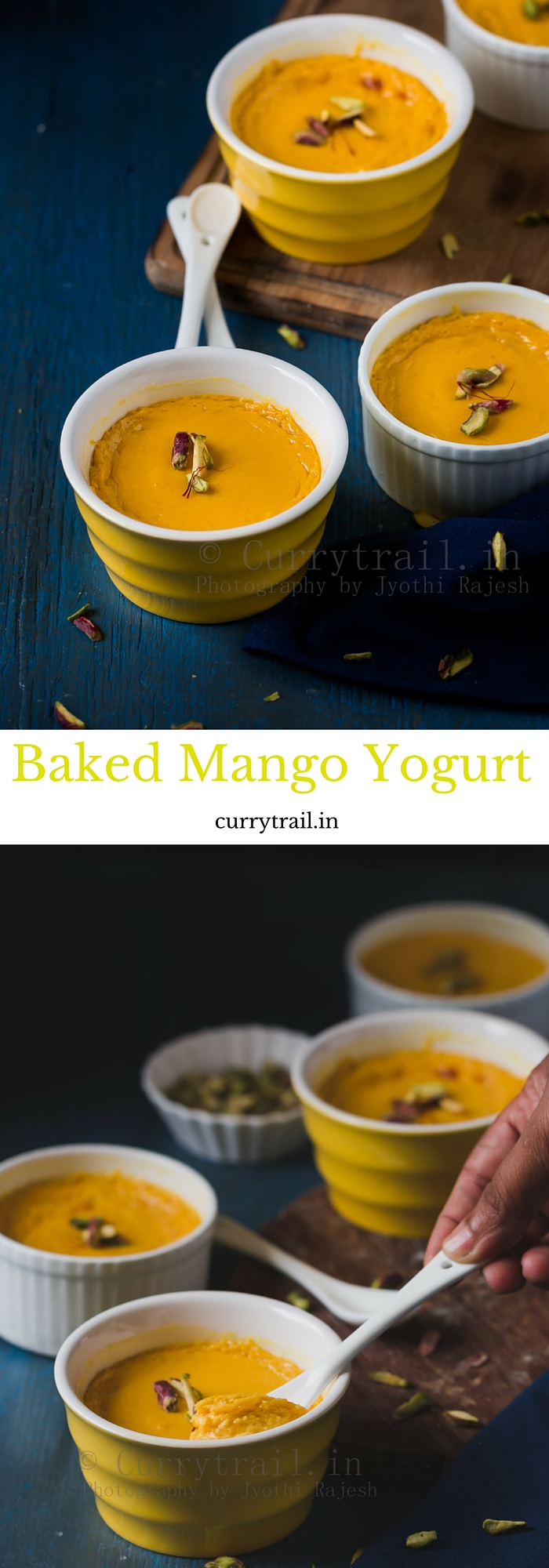 Baked Mango Yogurt