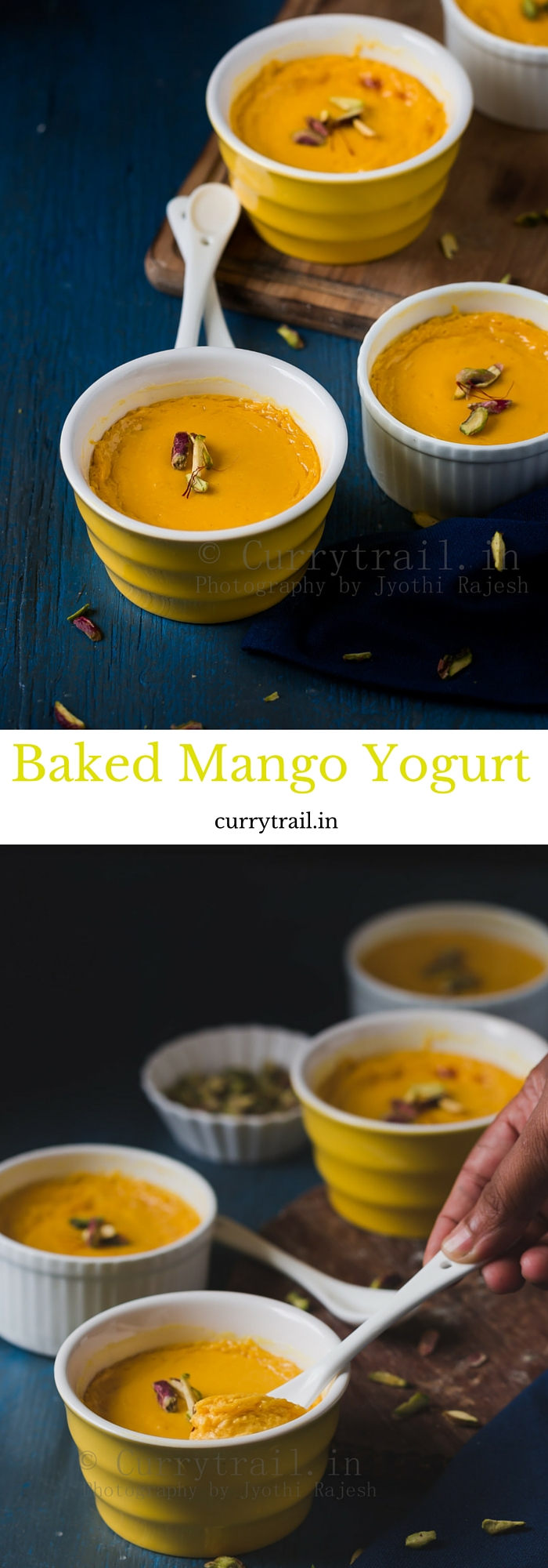 Baked Mango Yogurt