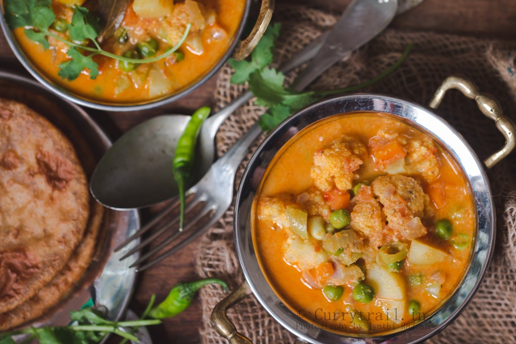 South Indian Style Vegetable Kurma