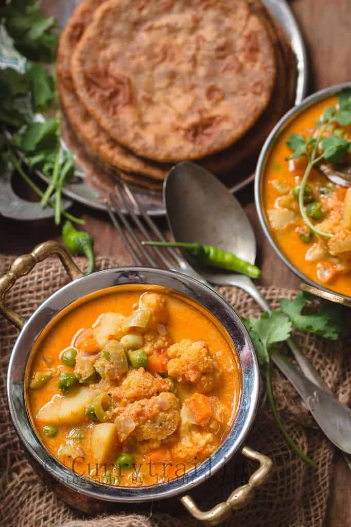 South Indian Style Vegetable Kurma