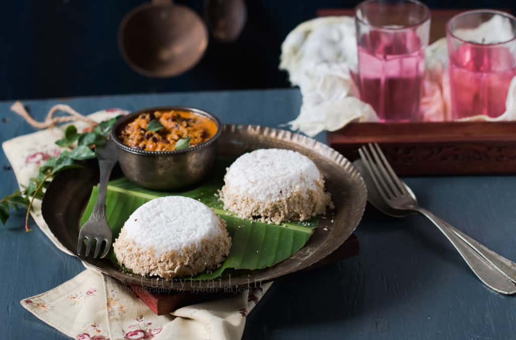 Whole Wheat Flour Puttu
