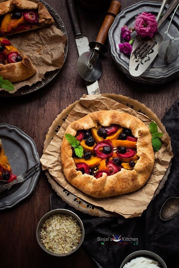 Mixed Fruit Galette