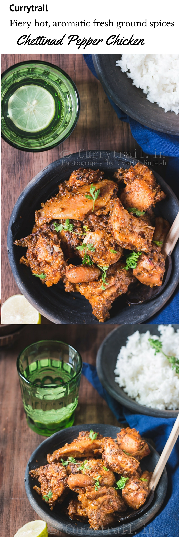 Chettinad Pepper Chicken  