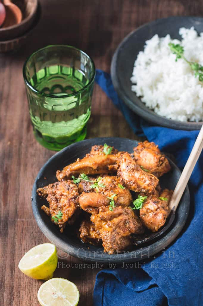 Chettinad Pepper Chicken  