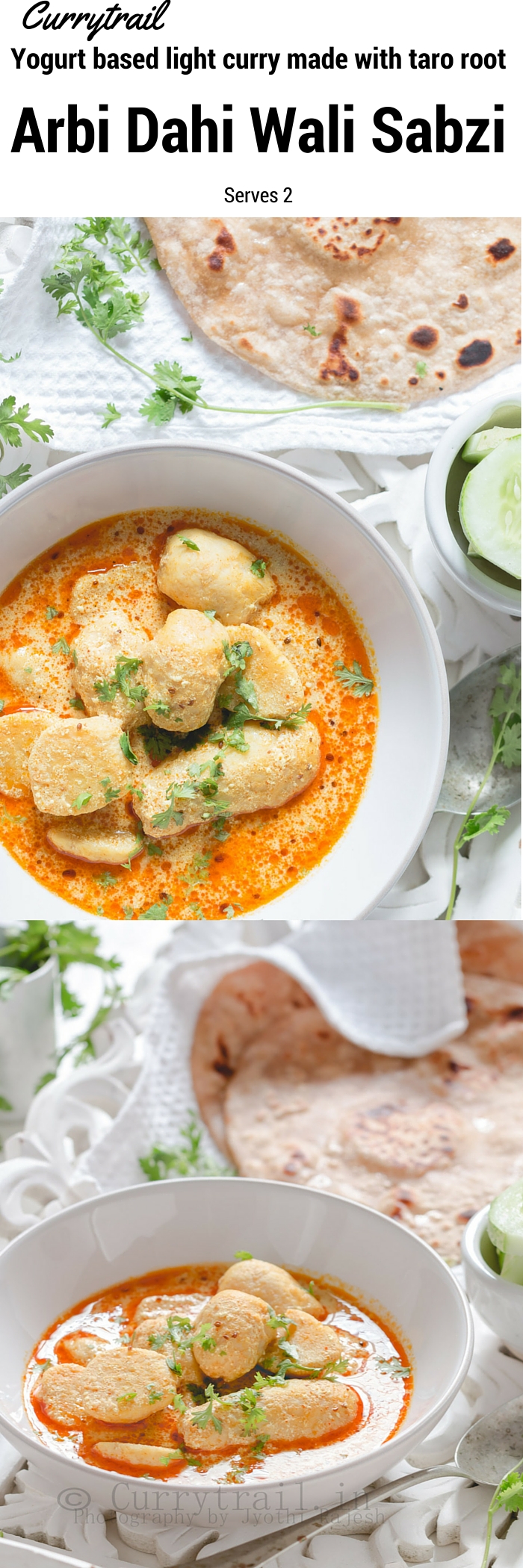 Arbi Dahi Wali Sabzi