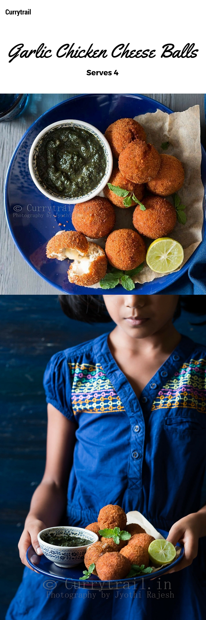 Garlic Chicken Cheese Balls