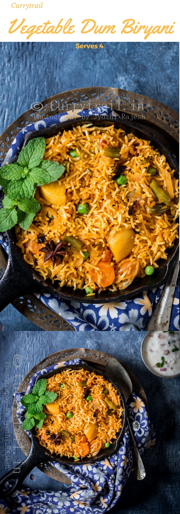 Vegetable Dum Biryani