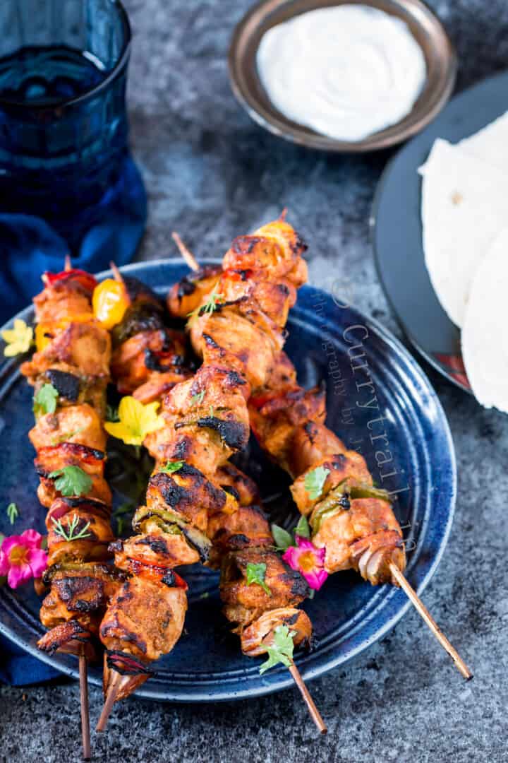 Best Chicken Shish Kebab Recipe(with secrets and tips) CurryTrail