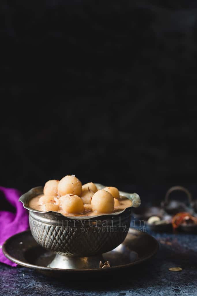 Paal Kozhukattai with Coconut Milk