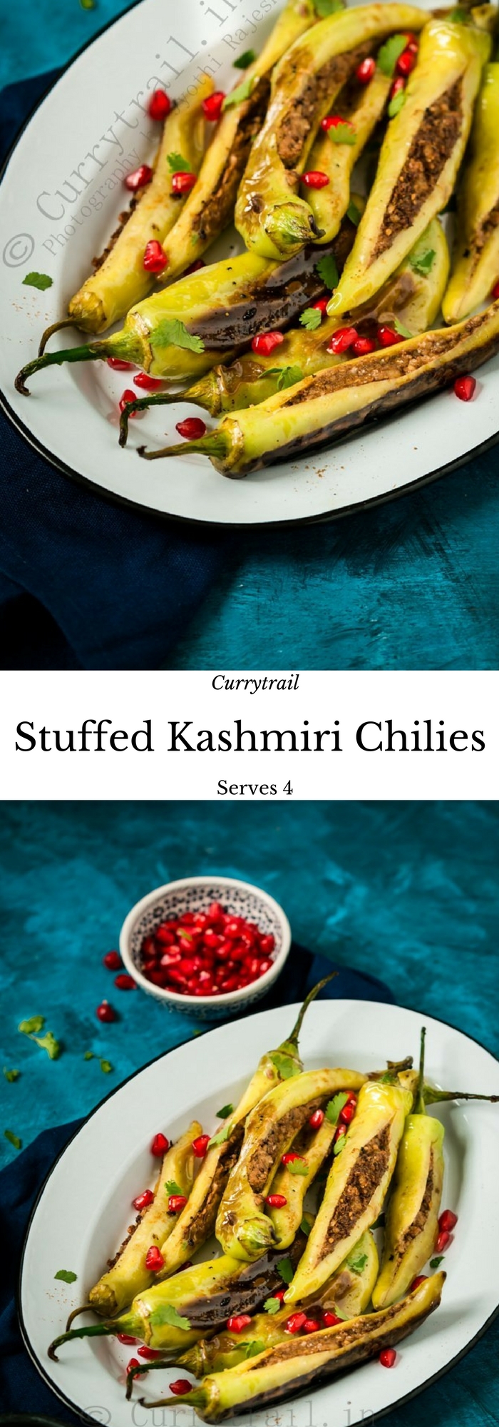 Barith Marchavangun/Kashmiri Stuffed Chilies