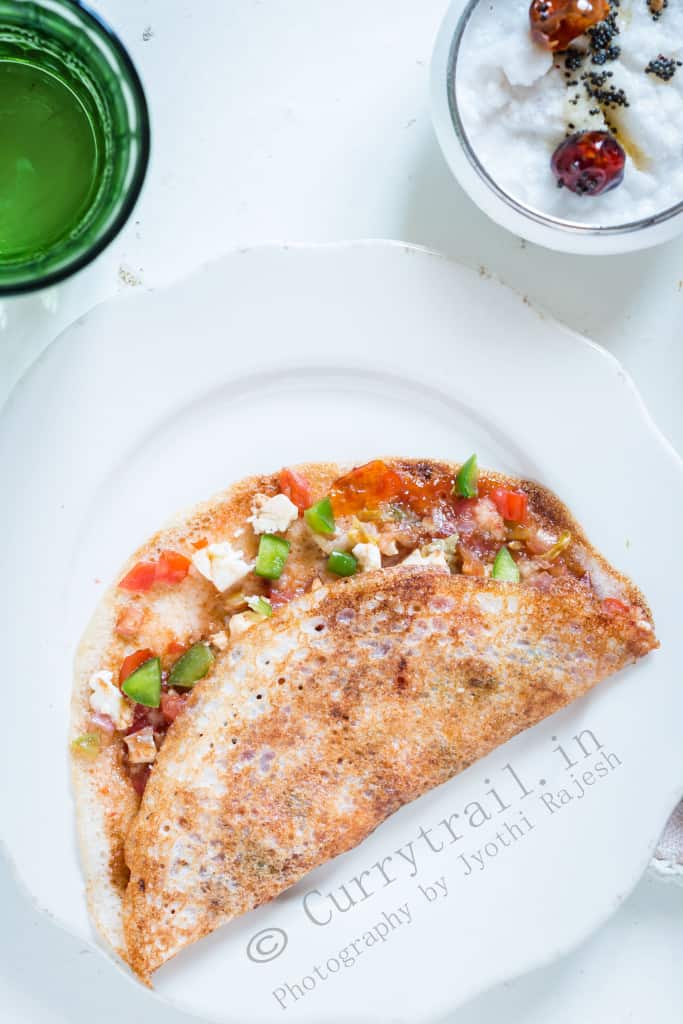Paneer Chili Dosa