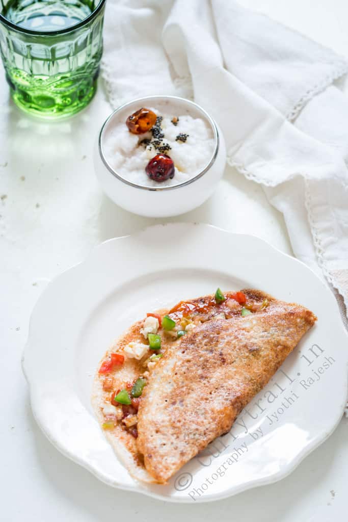 Paneer Chili Dosa