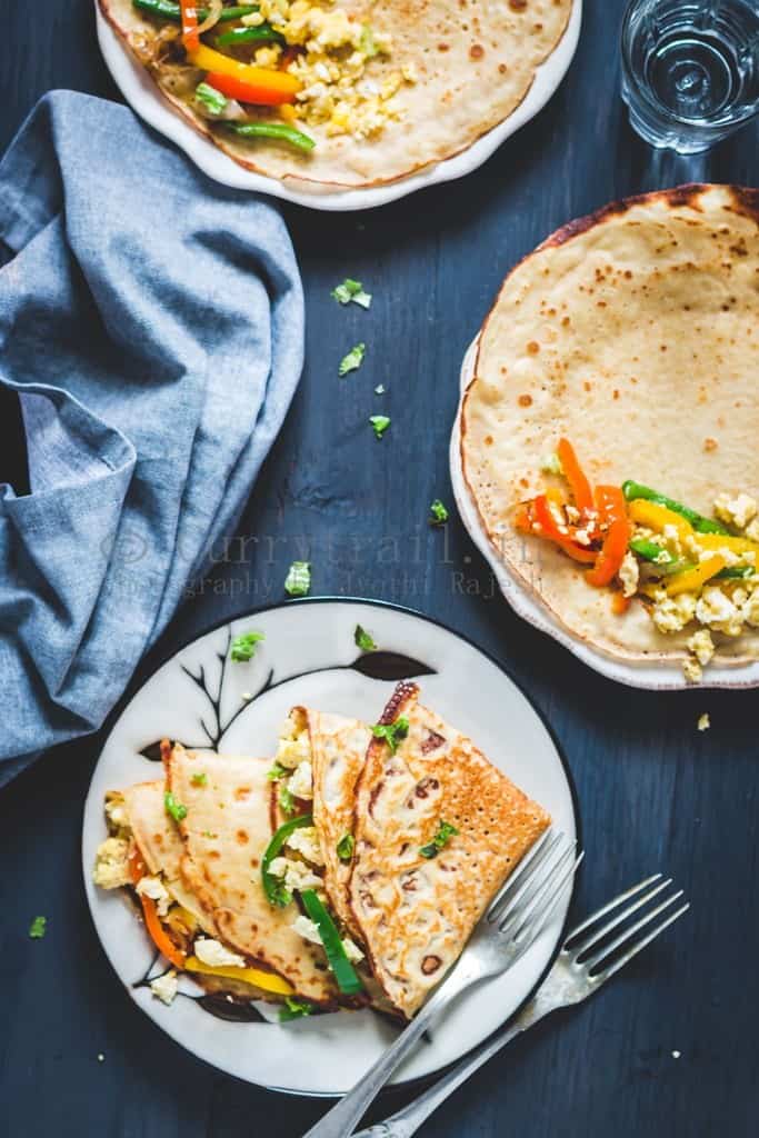 Whole Wheat Crepes