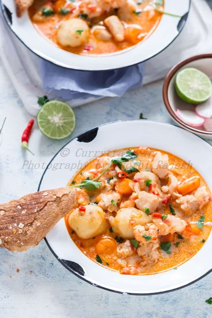 Seafood Stew Casserole