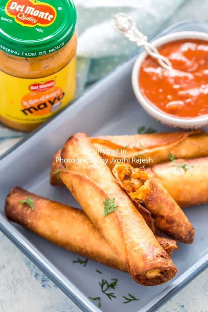 Mayonnaise Chicken Cigars