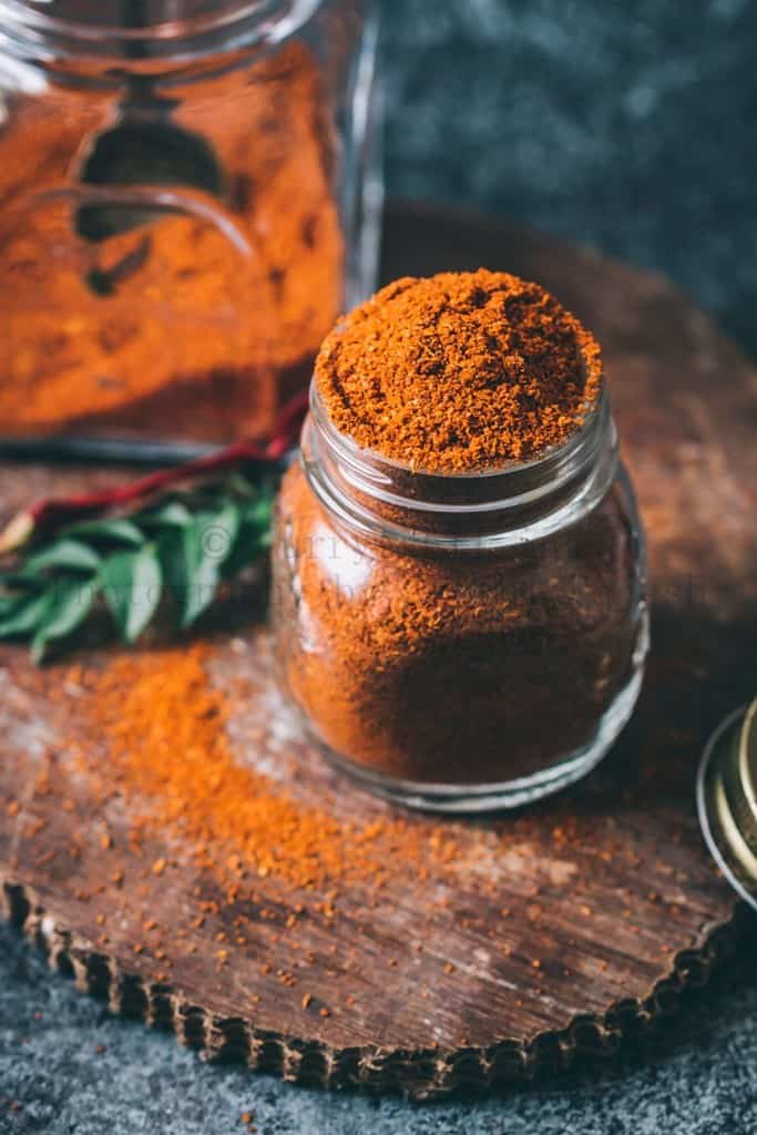 Homemade Bisi Bele Bath Powder