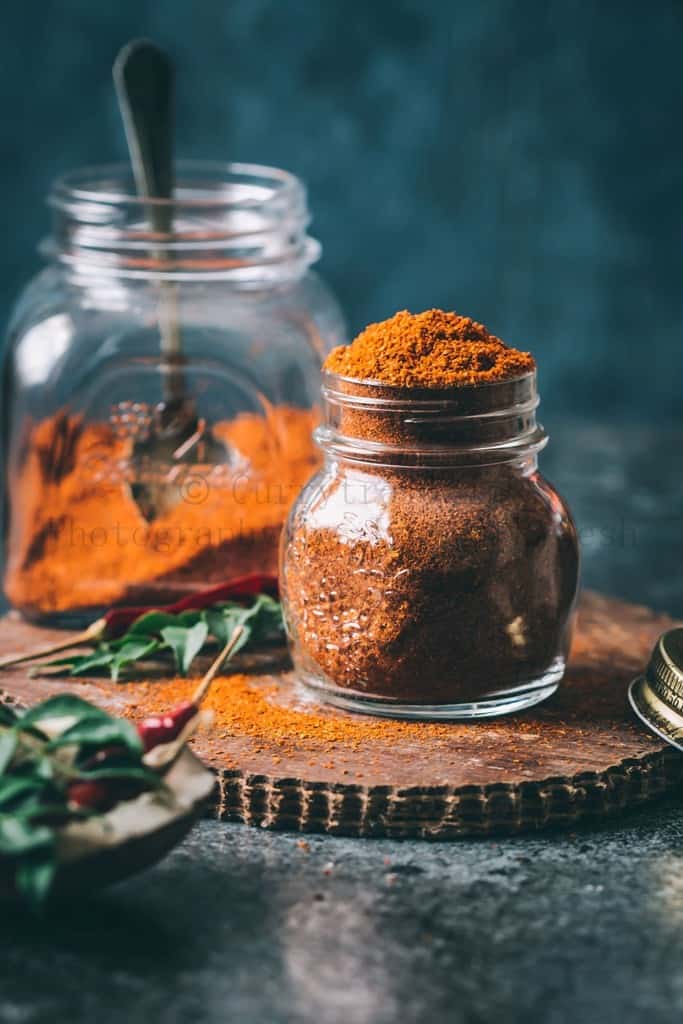 Homemade Bisi Bele Bath Powder