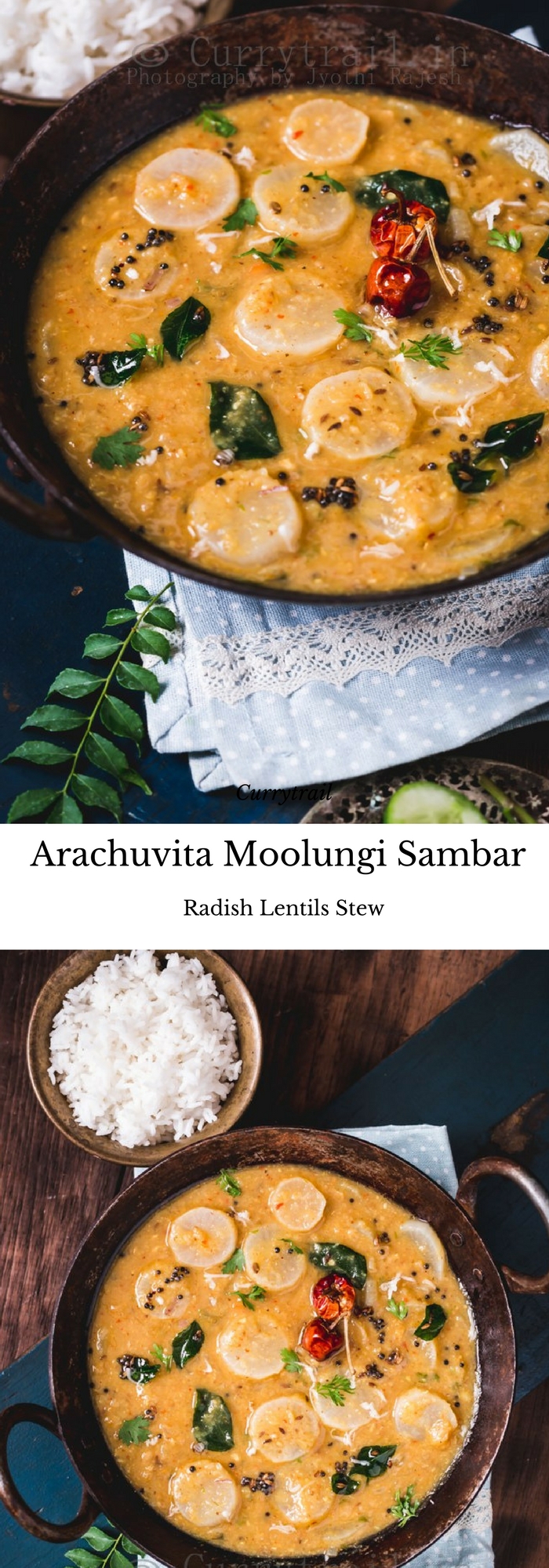 Arachuvita Moolungi Sambar 