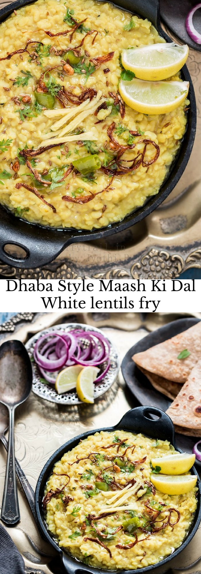 Dhaba Style Maash Ki DalWhite lentils fry