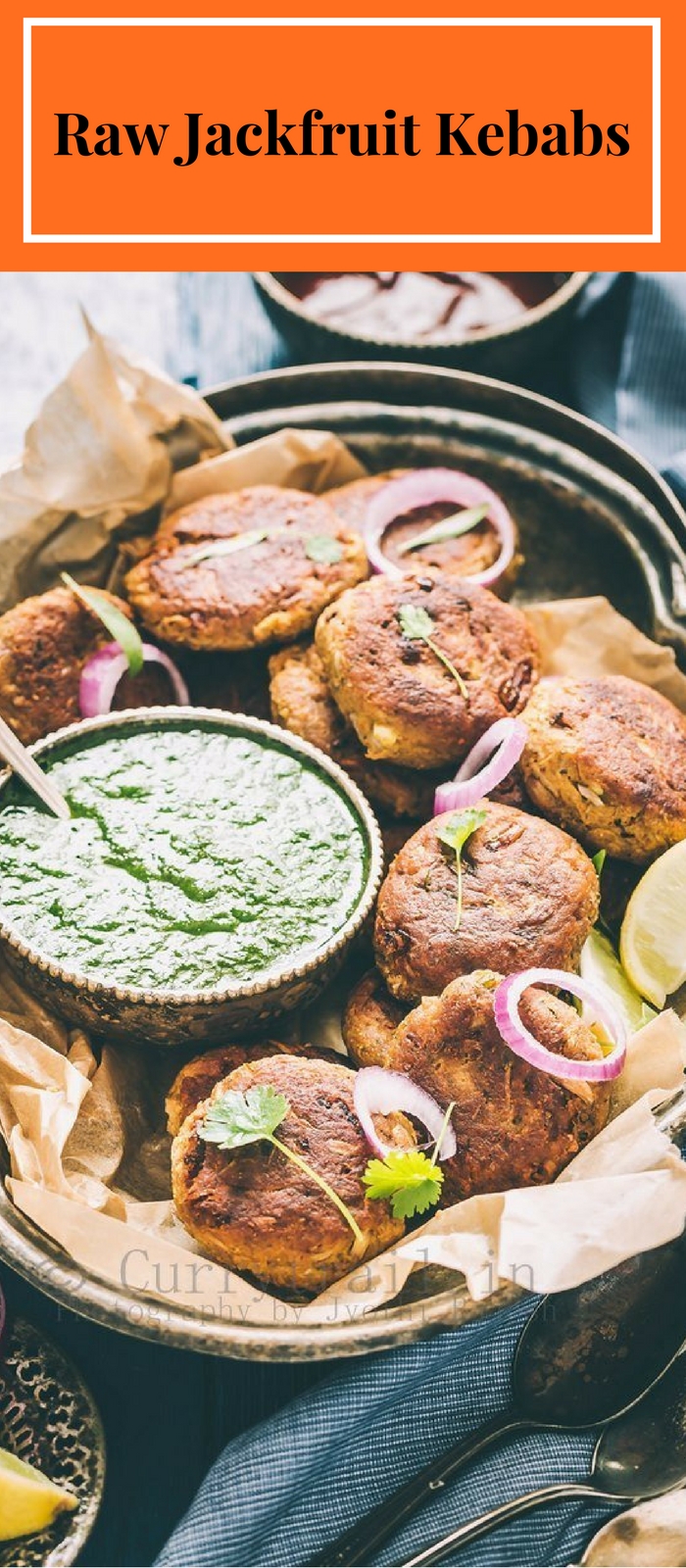 Raw Jackfruit Kebabs