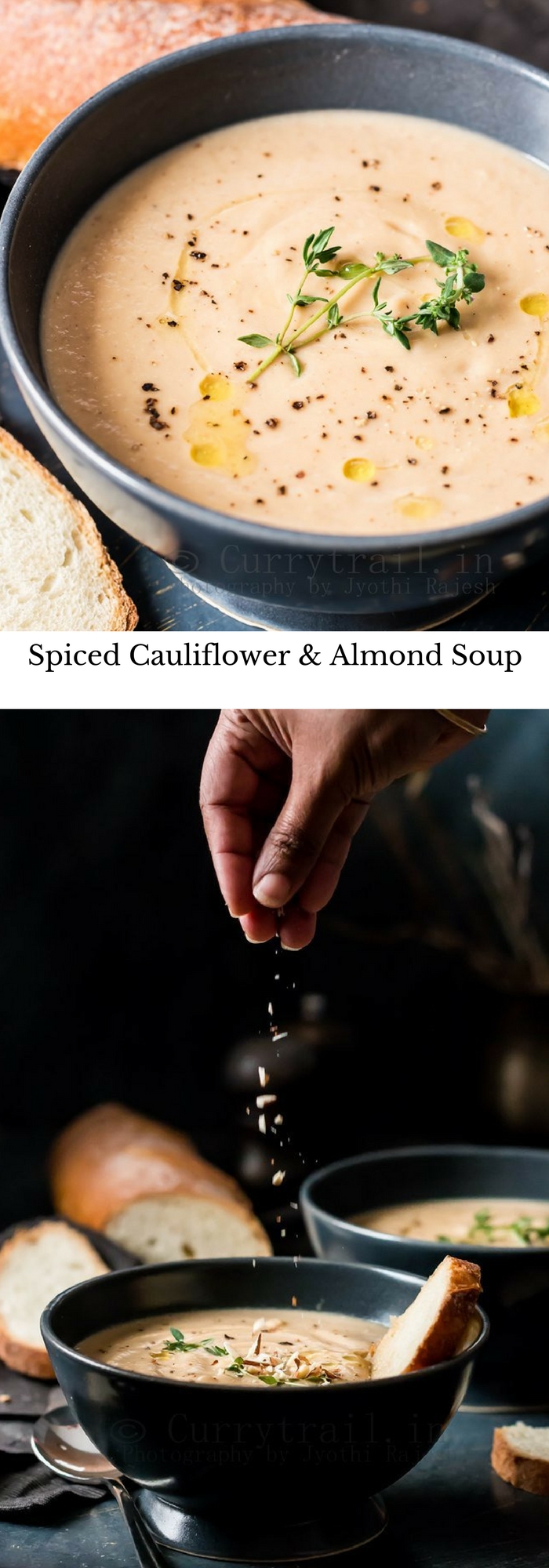 Spiced Cauliflower & Almond Soup