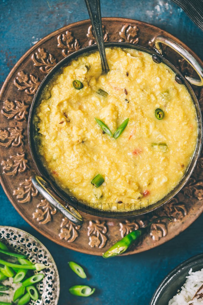 Egg Dal Close up