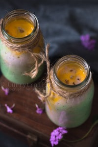 Rainbow lassi