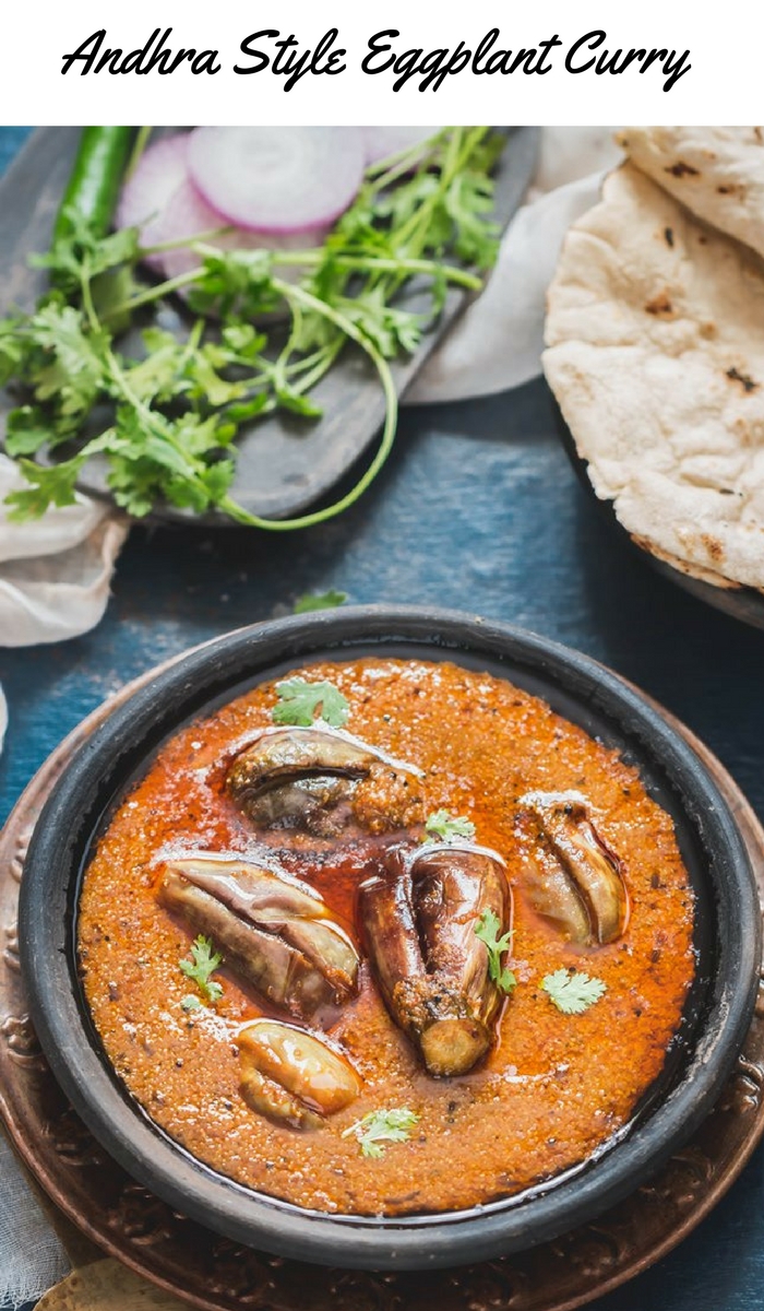 Andhra Style Eggplant Curry