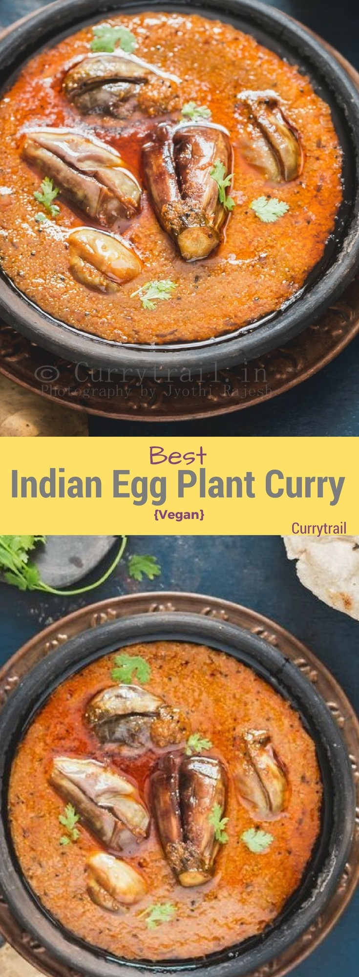 South Indian Egg Plant Curry Pin