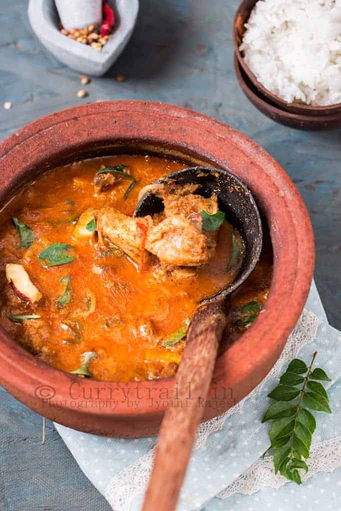 Kerala Varutharacha Mutton Curry_2